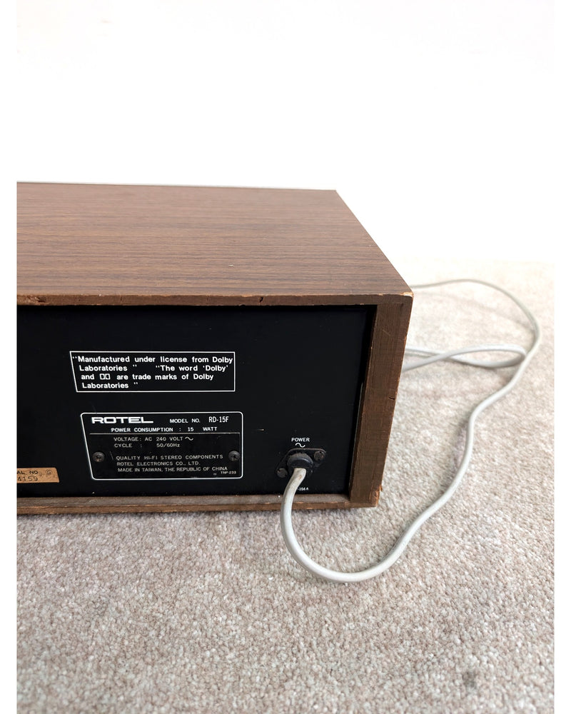 Rotel RD-15F - Cassette Deck - Good - image 3