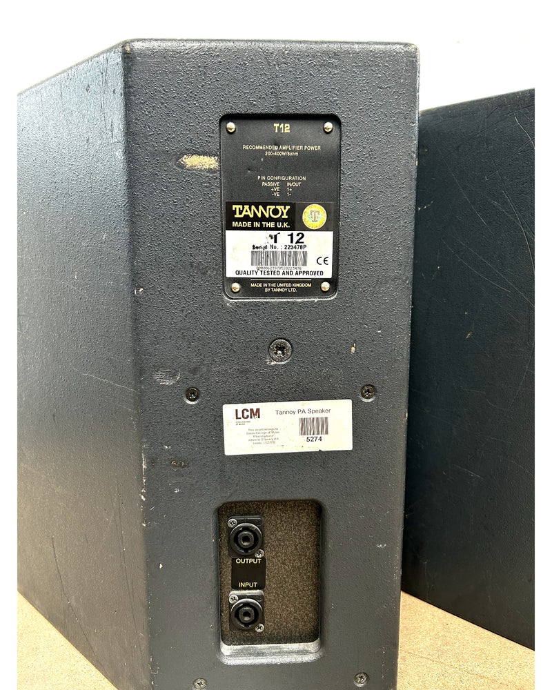 Tannoy T-12 Passive - Passive Speakers - Good - Image 8