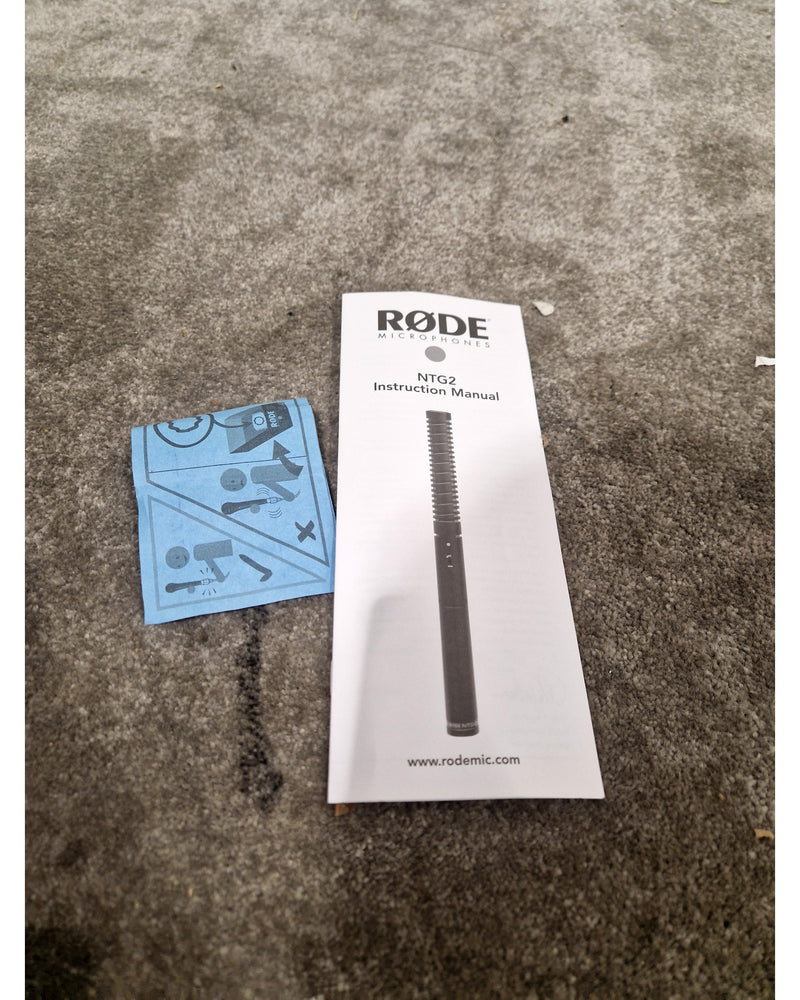 RODE NTG-2 - Microphone - Black - Excellent w/ Soft Case - Image 6