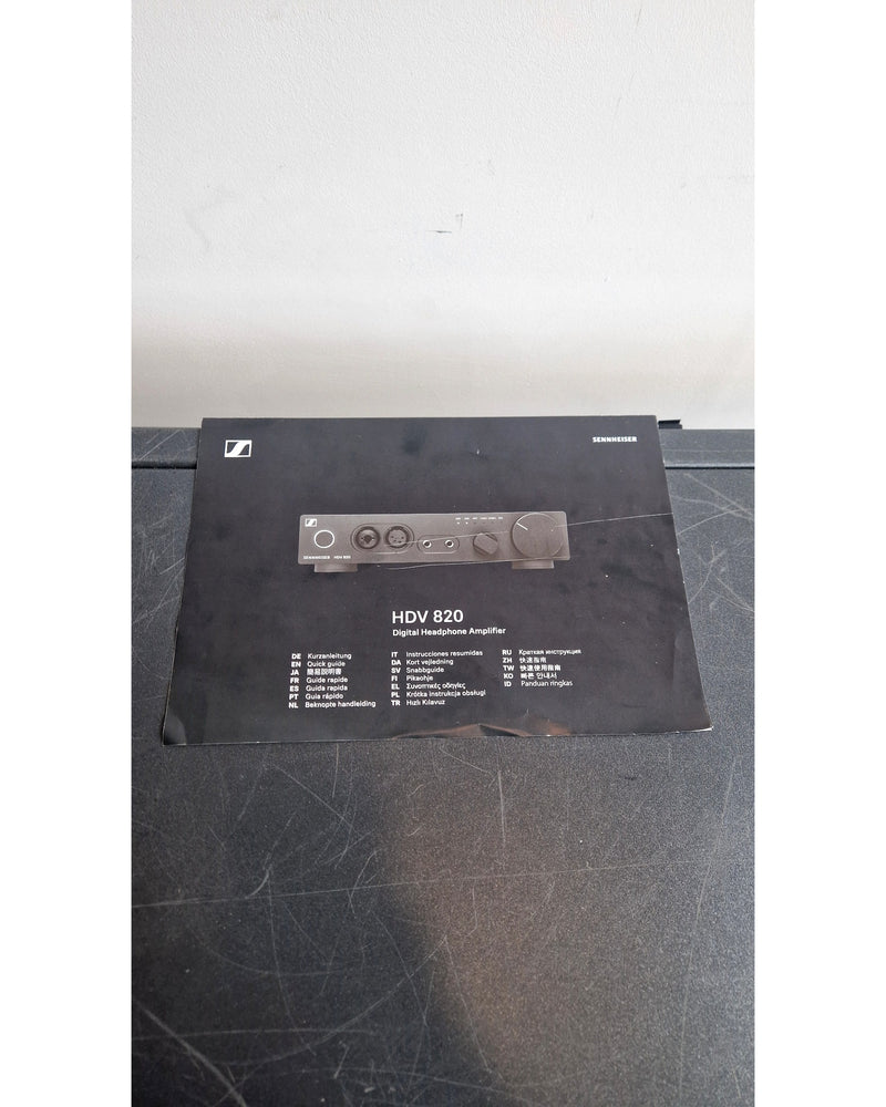 Sennheiser HDV 820 - Amplifiers - Black - Excellent w/ Manuals - Image 5