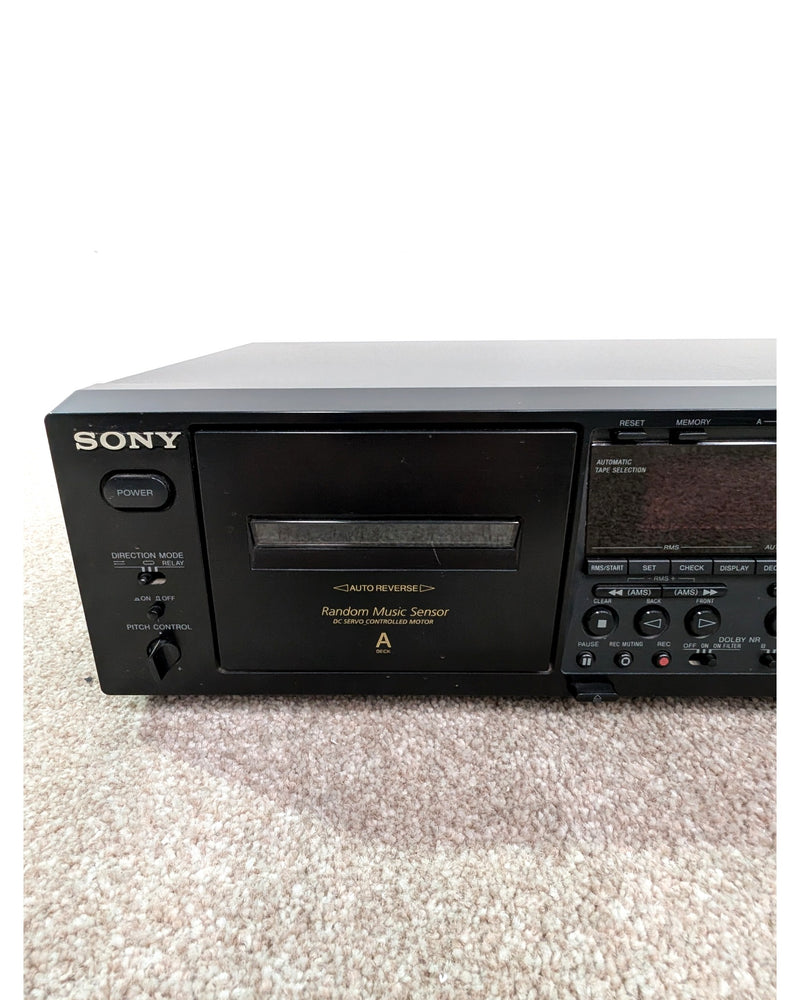 Sony TC-WE675 - Cassette Deck - Black - Spares or Repair - image 2