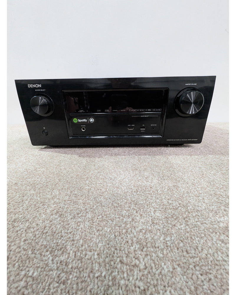 Denon AVR-X2100W - Receiver - Black - Very Good w/ Original Box & Manuals - image 2