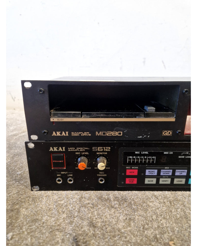 Akai S612 with MD280 - Audio Sampler - Good w/ Manuals - Image 17