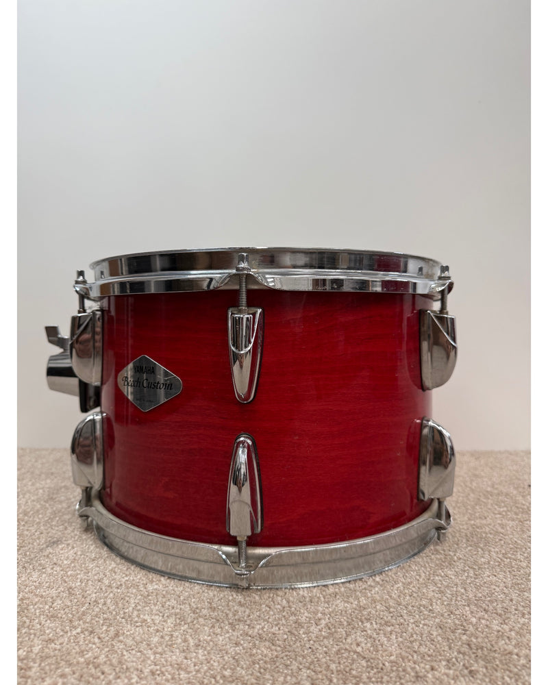 Yamaha Beech Custom Tom 1990s - Acoustic Drum - Cherry - Fair - image 3