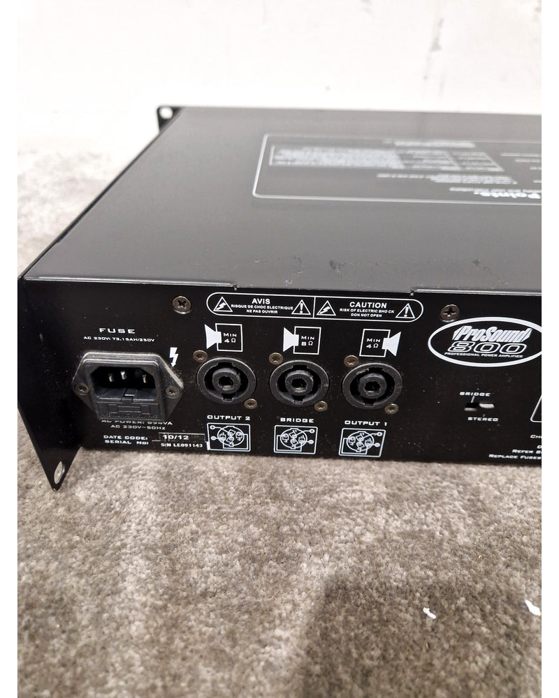 ProSound 800 - Professional Power Amplifier - Fair - Image 6