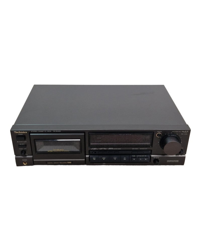 Technics RS-BX606 - Cassette Deck - Black - Very Good - image 1