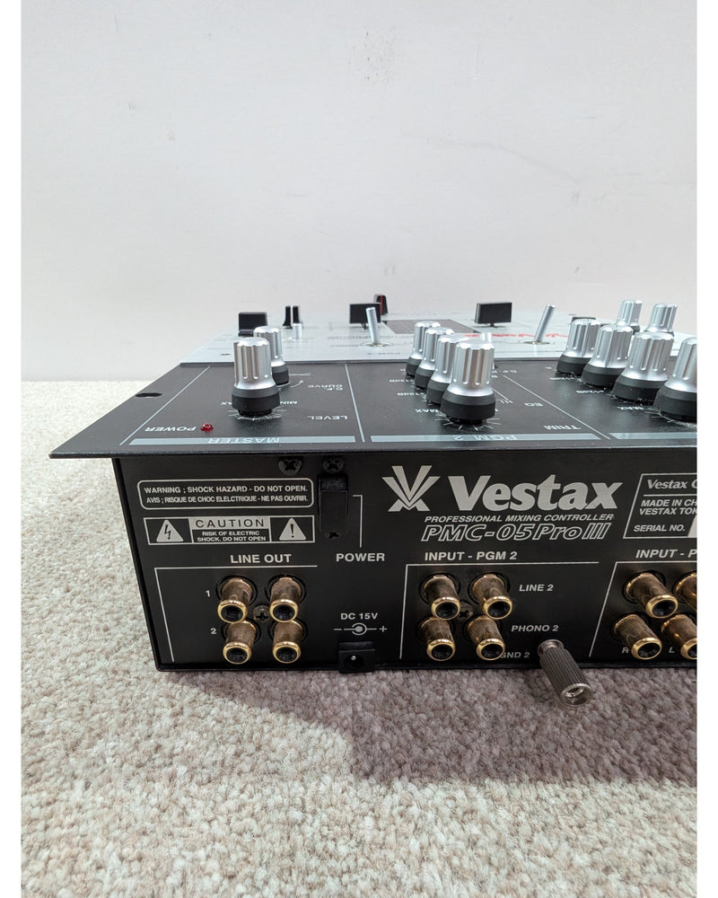 Vestax PMC-05Pro III - DJ Equipment - Very Good w/ Power Supply - image 13