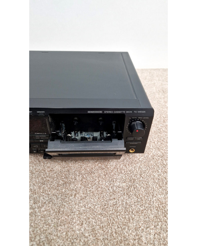 Sony TC-WE525 - Cassette Deck - Black - Excellent - image 6