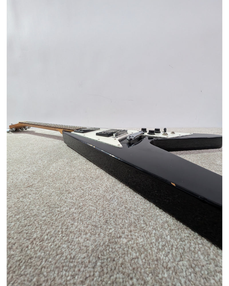 Epiphone 67 Flying V - Electric Guitar - Black - Good - image 20