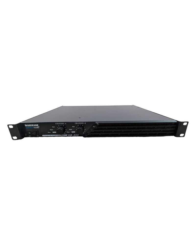 Warrior SB-500 - Power Amplifier - Black - Good - image 1
