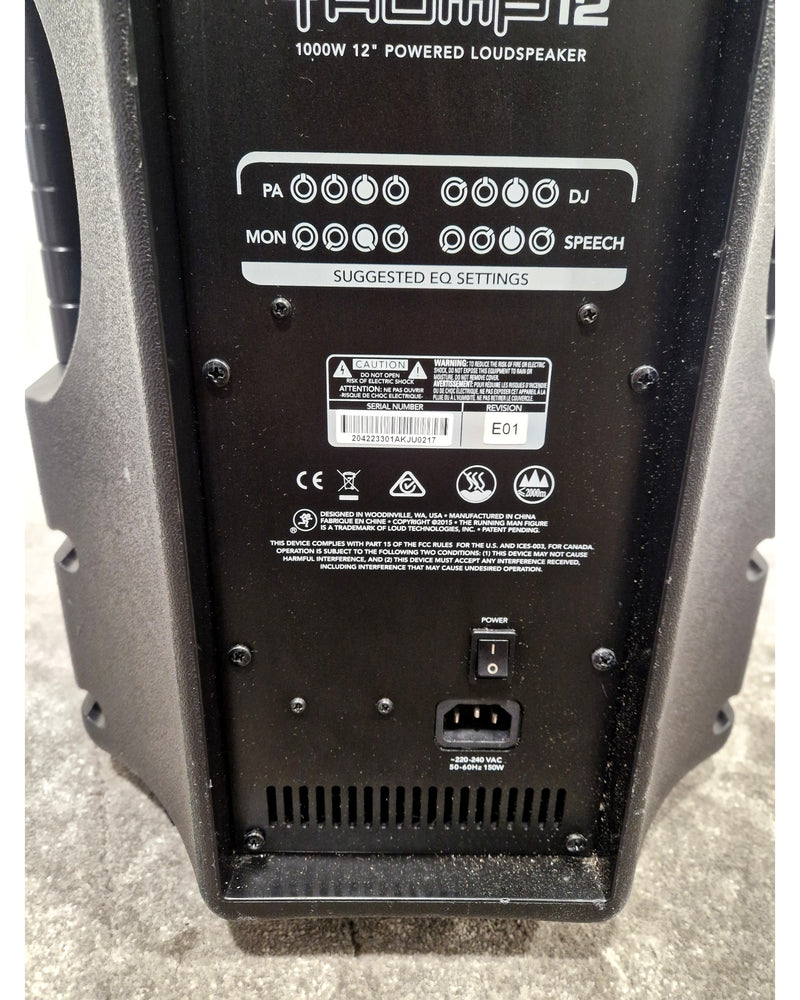 Mackie THUMP12 Single Speaker - 1000W Power - Very Good - Image 4