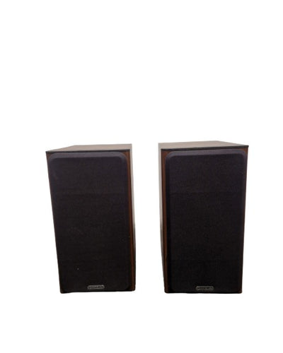 Monitor Audio Bronze 2 - Hi-Fi Speakers Pair - Walnut - Excellent w/ Manuals