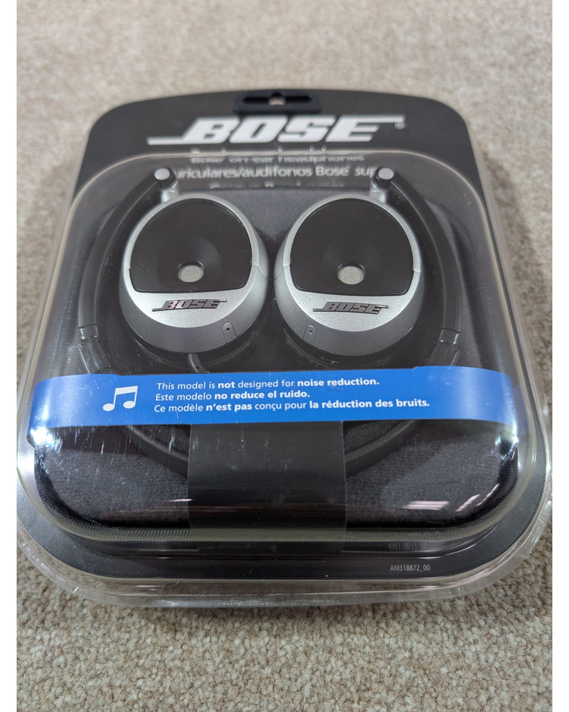 Bose On-Ear Headphones - Headphones - Black/Silver - Like New w/ Original Packaging - image 2