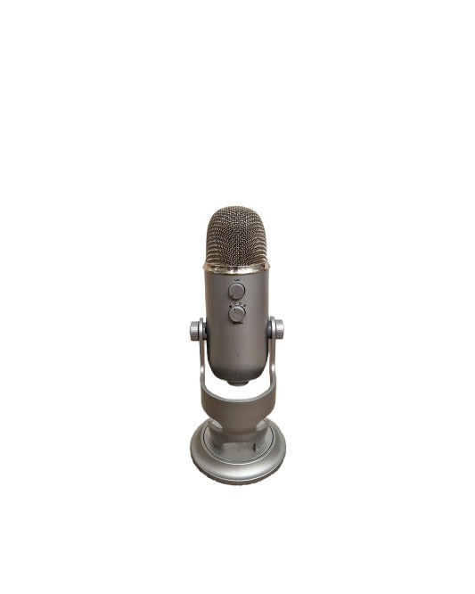 Blue Yeti - USB Microphone - Silver - Excellent - image 1