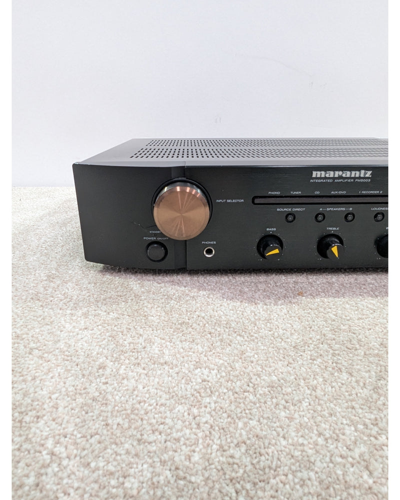 Marantz PM5003 - Hi-Fi Amplifier - Black - Excellent w/ Remote Control & Manuals - image 4