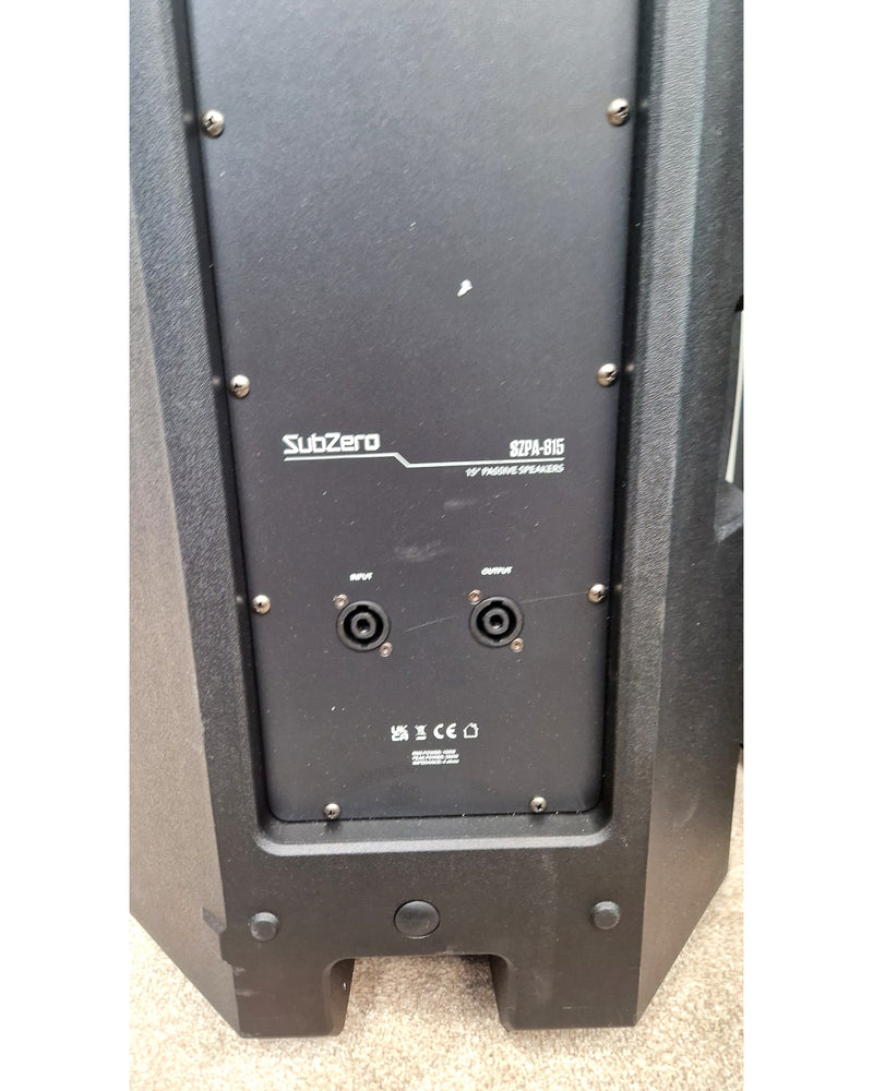 SubZero SZPA-815 - PA Speaker - Black - Very Good w/ Original Box - image 18