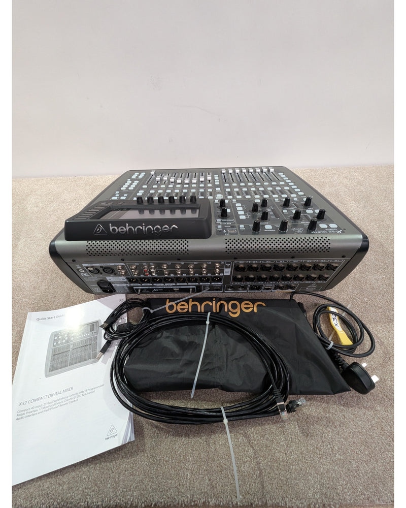 Behringer X32 Compact - Mixer - Black - Excellent w/ Original Box, Manuals, Cables - image 14