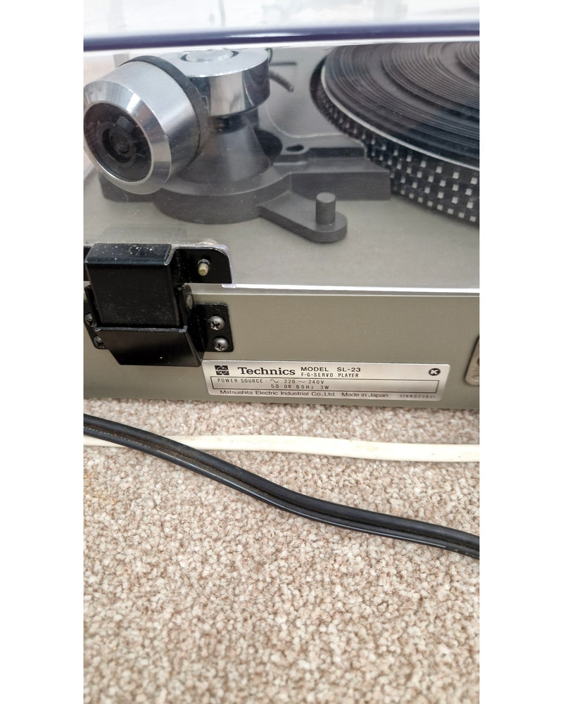 Technics SL-23 - Turntable - Silver/Grey - Spares or Repair - Image 11