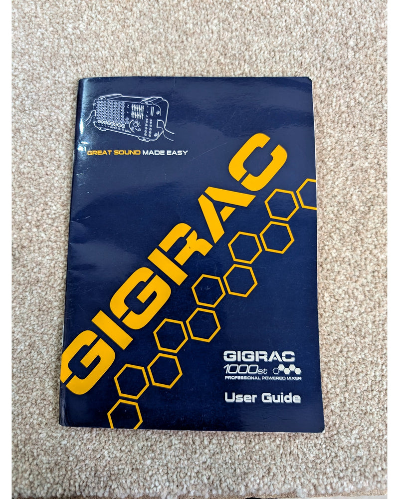Soundcraft Gigrac 1000st - Mixer - Good w/ Hard Case - image 7