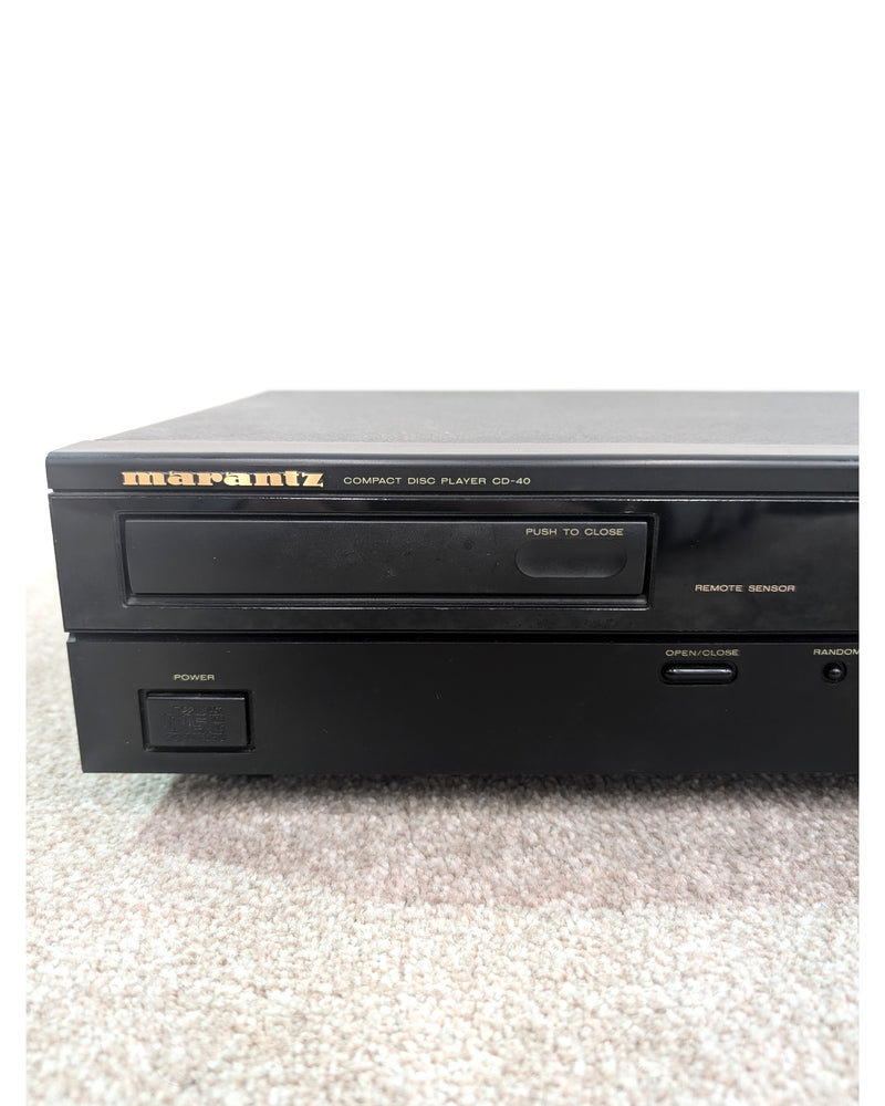 Marantz 74CD40/058 - CD Player - Black - Very Good w/ Manuals - image 4