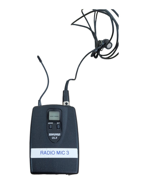 Shure ULX1-G3 Bodypack Wireless Transmitter - 829-865 Mhz - Excellent w/ Soft Case