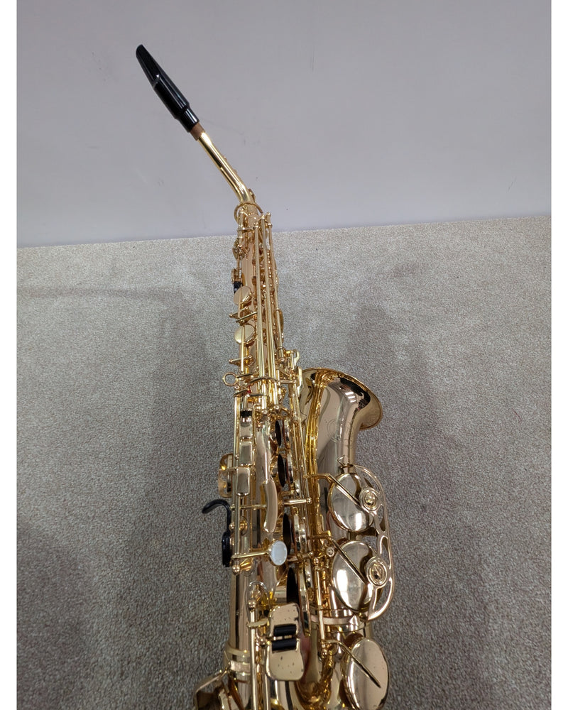Jupiter JAS-567 Alto Saxophone - Saxophone - Gold - Good w/ Soft Case - image 14