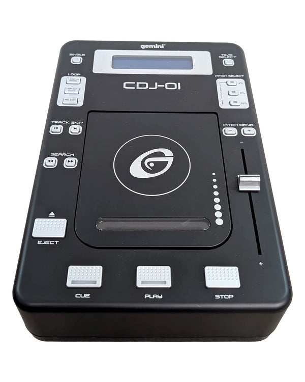 Gemini CDJ-01 - CD Player - Excellent w/ Soft Case