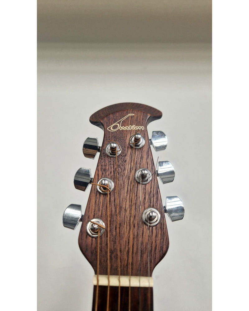 Ovation Standard Balladeer - Acoustic Guitar - Black - Excellent w/ Hard Case - image 5