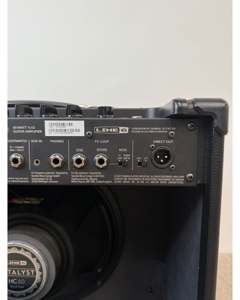 Line Catalyst 60 - Guitar Amplifier - Black - Like New w/ Original Box, Cables, Power Supply - image 11