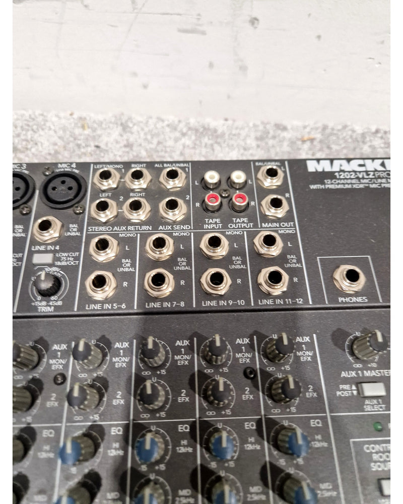 Mackie 1202VLZ Pro - Mixer - Very Good w/ Original Box & Manuals - Image 7