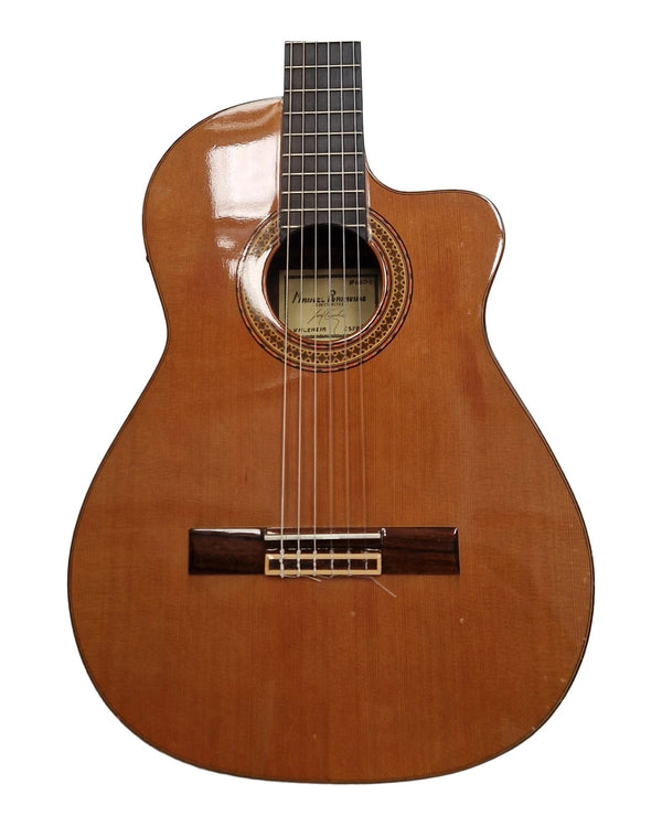 Manuel Raimundo N660-E - Acoustic Guitar - Natural - Good w/ Hard Case