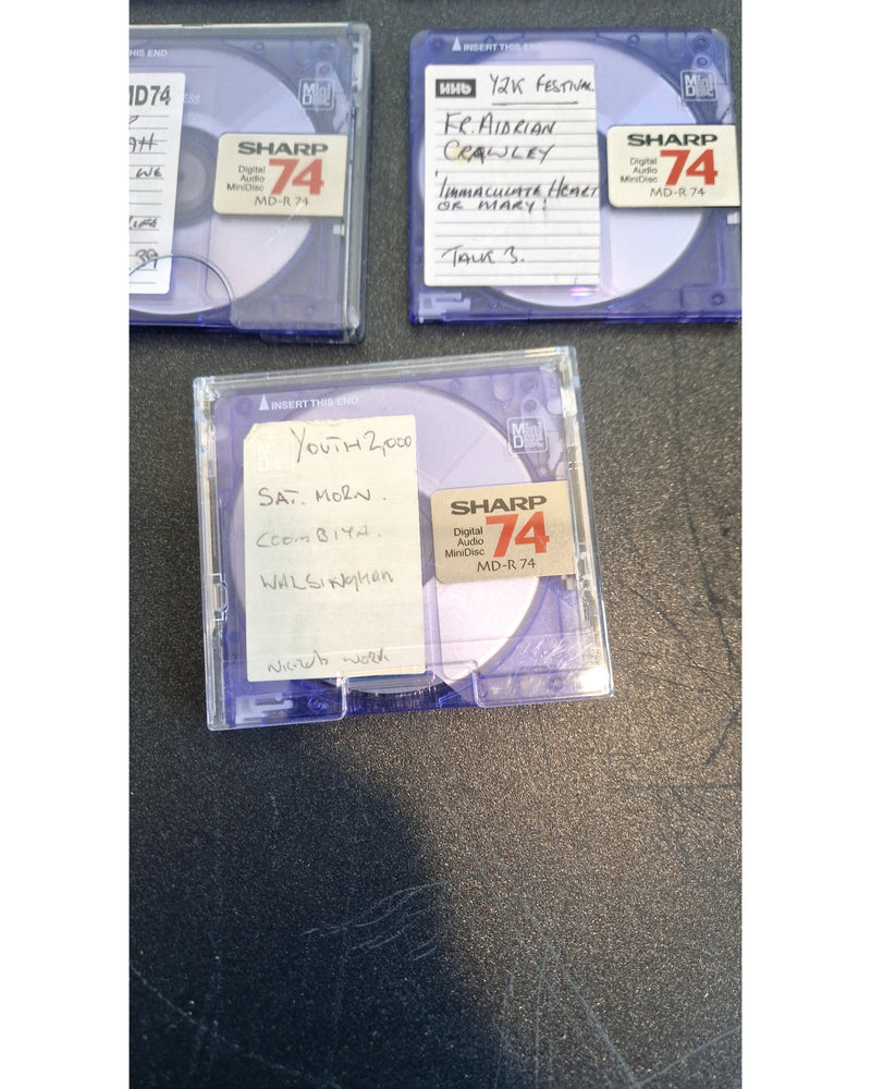 Sharp MD-R74 - Violet X 5 – MiniDisc - Good - Image 3