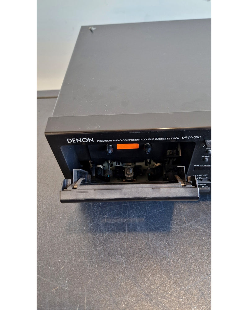 Denon DRW-580 - Cassette Deck - Fair - Image 12