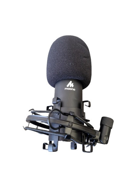 Maono AU-A04TC Studio Table Top Microphone Kit - Microphone - Excellent w/ Hard Case