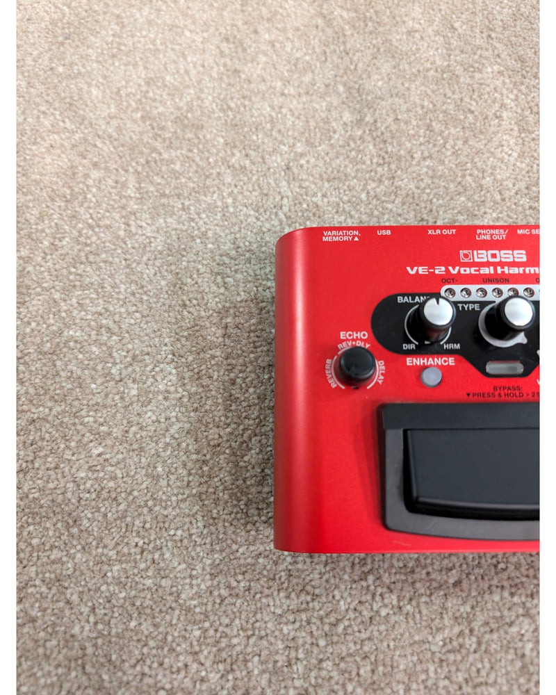 Boss VE-2 - Multi-Effects Pedal - Red - Excellent w/ Original Box - image 7
