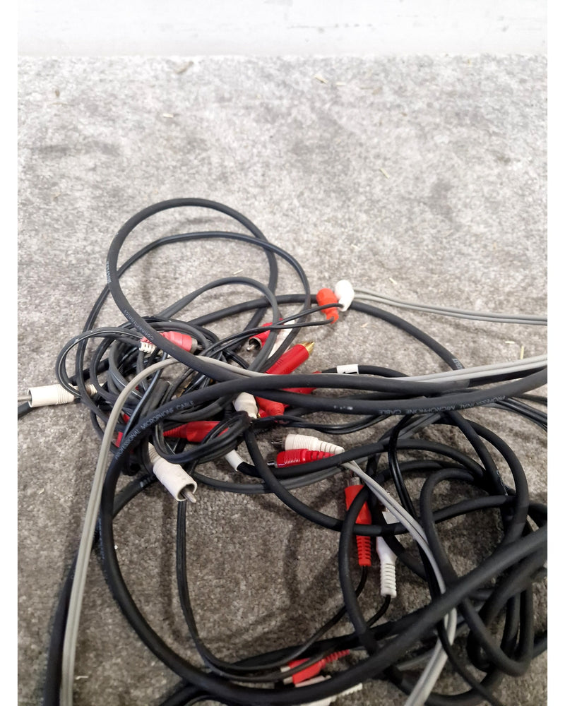 Job-lot Of Phono Cables - X7 – Phono Cable - Good - Image 9