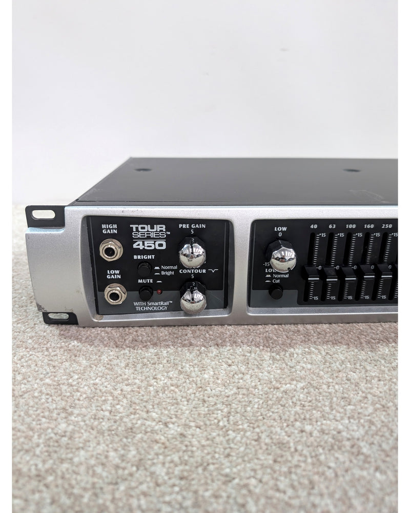 Peavey Tour Series 450 - Bass Amplifier - Black/Silver - Good - image 6