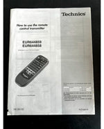 Technics SA-EX120EB-K - Hi-Fi Receivers - Excellent w/ Manuals & remote_control - Image 9