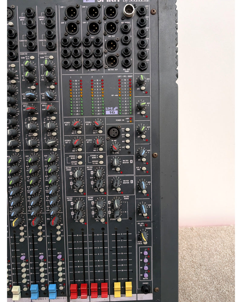 Soundcraft Spirit Live 4/2 - Mixer - Fair w/ Hard Case & Power Supply - image 16