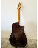 Fender Sonoran SCE LH - Acoustic Electric Guitar - Natural - Excellent w/ Hard Case - Image 4