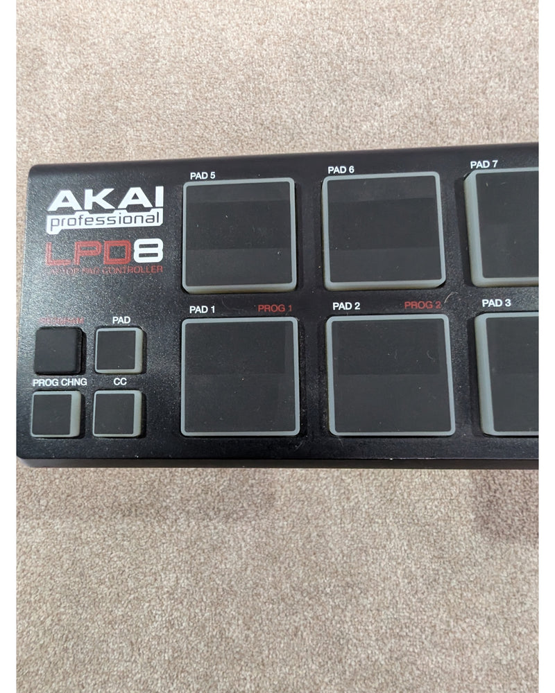 Akai Pro LPD8 - MIDI Controller - Very Good w/ Manuals - image 9