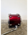Session Pro Tom Drum 12' Diameter - Metallic Red Drum - Good w/ & hardware - Photo 8