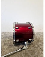 Session Pro Tom Drum 12' Diameter - Metallic Red Drum - Good w/ & hardware - Image 8