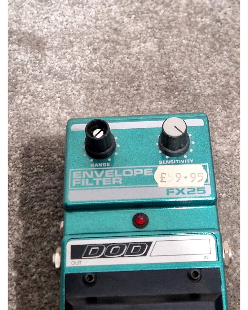 DOD Envelope Filter FX25 - Effects Pedal - Green - Good - Image 2