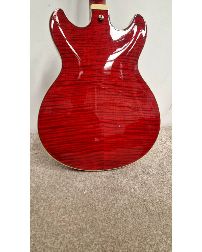 Ibanez AS93FM-TCD - Electric Guitar - Transparent Cherry Red - Excellent w/ Soft Case - image 14