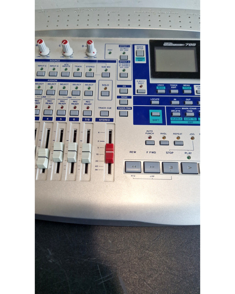 Tascam 788 - Multitrack Recorders - Excellent w/ Hard Case, Manuals, Power Supply - Image 11