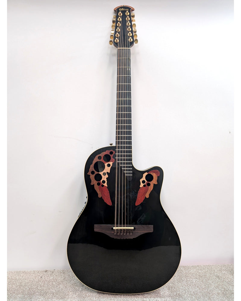 Ovation Adamas 1598 - Acoustic Guitar - Black - Excellent w/ Hard Case - image 2