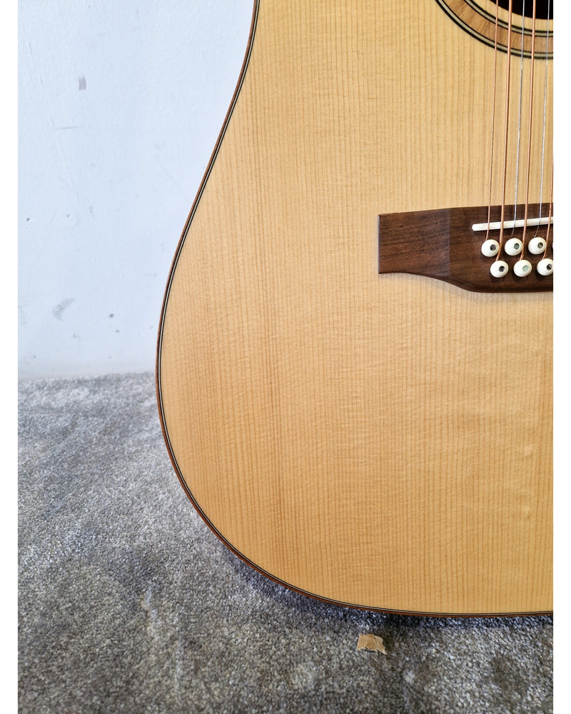 Ashbury AG-48 - Acoustic Guitar - Natural - Good - Image 14