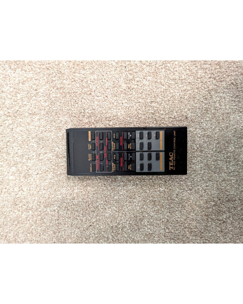 TEAC W-6000R - Cassette Deck - Black - Very Good w/ Remote Controller - image 7