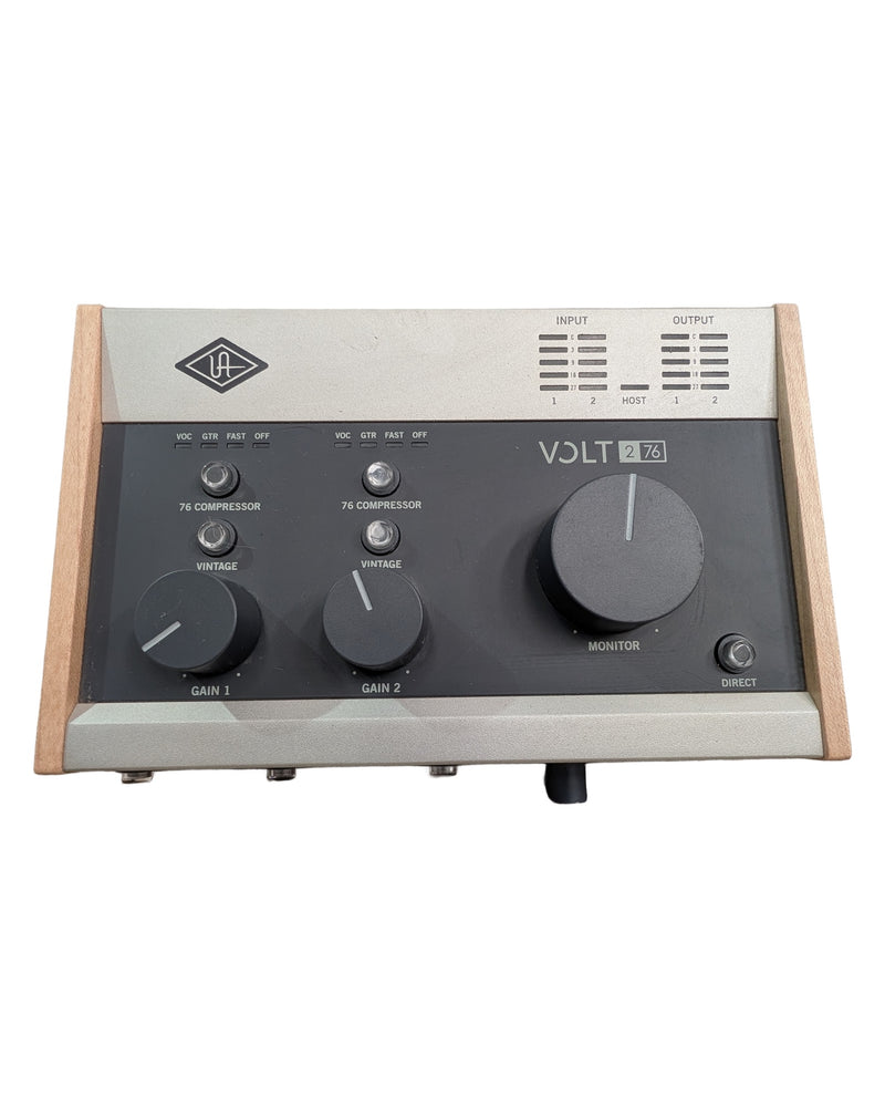 Universal Audio Volt 276 USB Audio Interface - Audio Interface - Silver/Black/Natural Wood - Excellent w/ Original Box & Cables - image 1